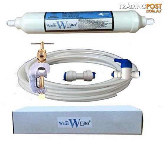 American fridge freezer plumbing Ice Water Kit - Filter, Pipe, Hose Connectors fits Samsung LG Bosch Daewoo GE and all other models - 5060255198971 - GFT-B078GYVJJ4