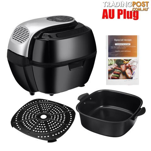 6L Air Fryer 1500w With Screen Number, Timer And Temperature Control - YKS-POA7366279