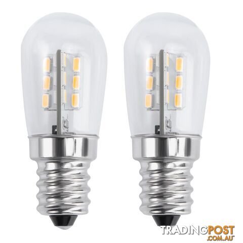 2Pcs E12 LED Refrigerator Bulb Range Hood Replacement Bulb - 3092268526511 - SNU-SCZ133907FBEELUKY
