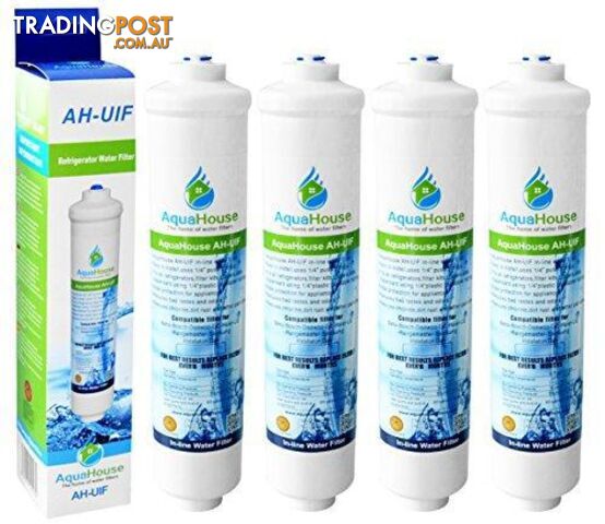 4X AquaHouse UIFS Compatible Fridge Water Filter for Samsung DA29-10105J HAFEX/EXP WSF-100 Aqua-Pure Plus (External Filter only) - 5060282129634 - GFT-B01MSJFVUF