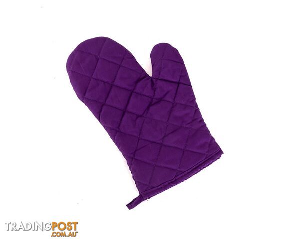 2Pcs Of Thickened Microwave Oven Gloves With High Temperature Resistance Purple - 07082497800304 - DTD-DTD-CT0064-PURPLE