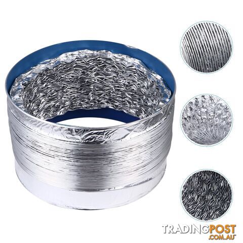 Flexible Air Duct Hose Aluminum Foil Ducting Vent Hose - 3461284927457 - SNU-OXT164739XPXE9QZ3