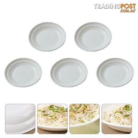 5PCS Microwave Oven Special Plate Practical Dinner Plate - 3041463299621 - YJN-DLAW025734H3VF3EOZ