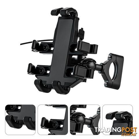 Durable Motor Phone Mount Motorbike Phone Holder Handlebar - 3444088142820 - SNU-LX80514117DUAIMYQ