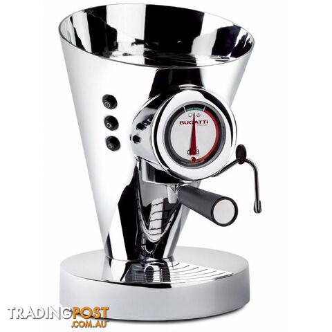 Bugatti E-Diva Espresso Coffee Machine - Chrome - Bugatti - 8020178904094 - VLG-15-EDIVACR