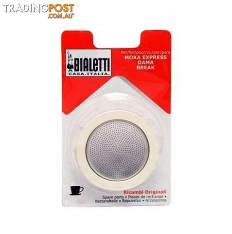 Aluminum Seal & Filter - 1 Cup - Bialetti - 8006363030557 - TIE-8006363030557