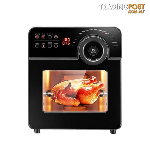 Multifunction 18L Air Fryer Convection Toaster Oven 16 Cooking Presets Stainless Steel Rotisserie - Maxkon - 6941293824307 - CZS-251379