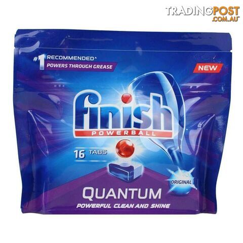 Finish Quantum Powerball Dishwashing Tablets Original PK16 - Finish - 9300701583743 - HMG-583740