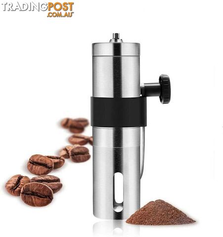 Coffee, Spice Grinder Manual With Stainless Steel Burrs for Travel Coffee, Spice Grinder For Camping - NIC-920211282908