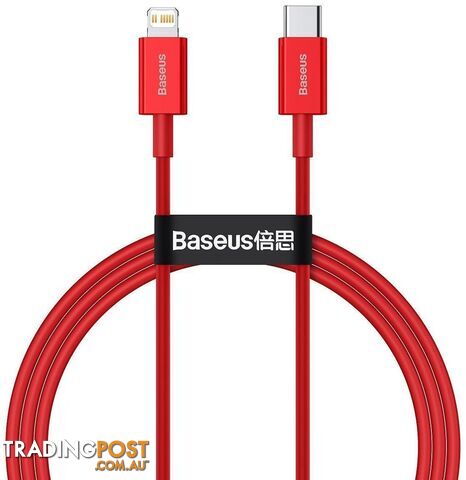 Baseus Superior Series Fast Charging Data Cable Type-C to iP PD 20W 1m Multi Color Option - Baseus - 6953156205338 - OPL-CATLYS-A09