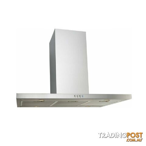 Euro Appliances Rangehood Island Canopy 90cm Stainless Steel EP900ISX2 - Euro Appliances - 9347726002262 - BDO-EP900ISX2