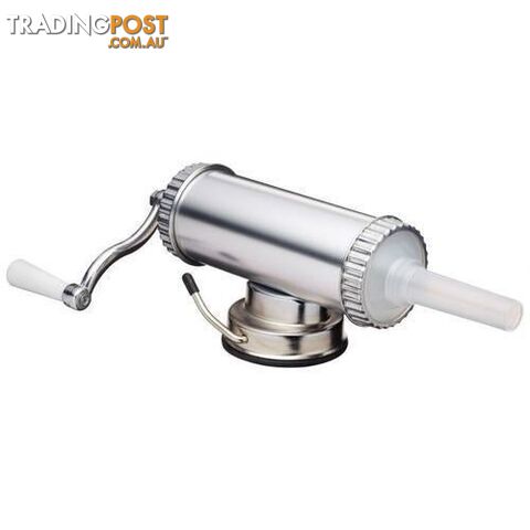 Sausage Maker with Funnels (Silver) - Davis & Waddell - 9345869164519 - TIE-9345869164519