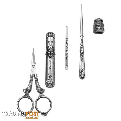 1 Set of Scissors Nice Fine Stainless Steel Scissors Embroid - 3341113768997 - SNU-SW919283363OOTCJD