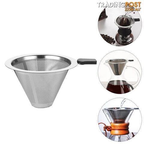 1 Pc Rust-proof Residue Filter Coffee Sifter Reusable - 3303159426132 - SNU-R3P054455BC357GBN
