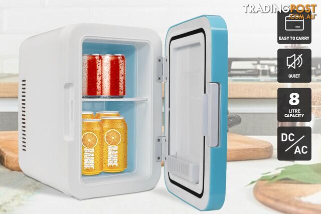 8L AC/DC Portable Fridge Mini Refrigerator Hot and Cold Usage - Advwin - 691189179351 - ADV-320400700