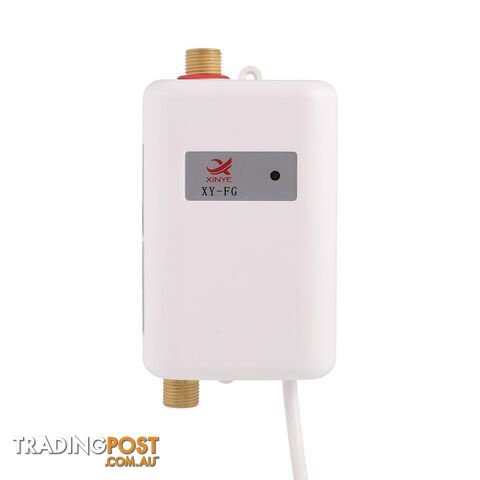 3800W Mini Instant Electric Tankless Hot Water Heater Shower Bathroom Kitchen AU(White) - SNU-112210015CCBWU1YPU