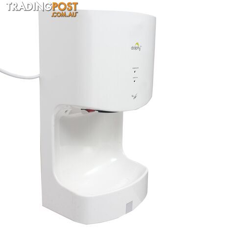 Dolphy ABS Plastic Automatic Jet Hand Dryer 1000W - White - Dolphy - DOL-DAHD0039