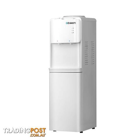 Devanti Water Cooler Dispenser Bottle Filter Purifier Hot Cold Taps Free Standing Office - Devanti - 9350062228616 - ESO-WD-5312-C-WH
