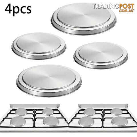 17/21CM Stainless Steel Hob Covers Stove Plate Top Cooker Protector Set Kit - 741331708868 - VCB-FO011560000