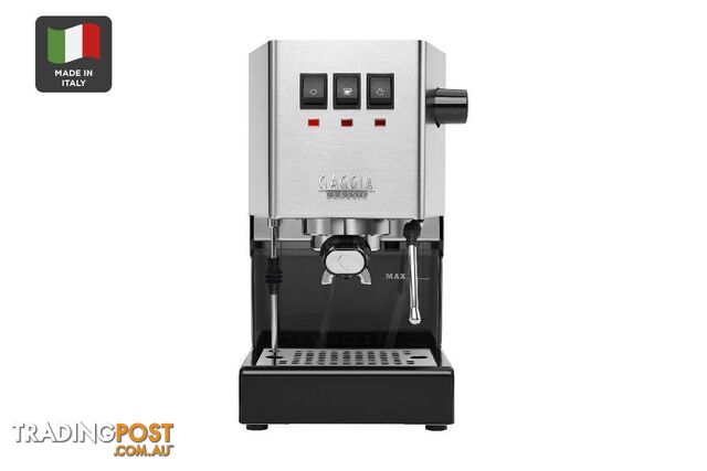 Gaggia Classic Pro Manual Coffee Machine - (Stainless Steel) - Gaggia - 08710103880226 - GAG-DMGNCSTEEL
