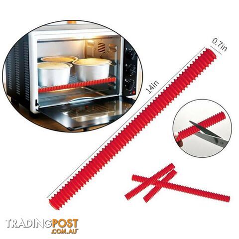 Silicon Oven & Cooker Shelf Guard, Arm & Hands Protector Strip No-Burn Easy Fit (2 PCS) - 741331262643 - GDD-FB1308902