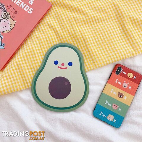 Cute Avocado Clouds Smiles Antiskid Desk Mat Mouse Pad Computer Accessories Rubber Mat Kawaii School Office Stationery - HHH-66100308449421