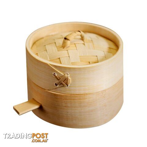 2pcs Bamboo Mini Steamer Round Dim Sum Steamer Cooking - 3444088155837 - SNU-2Q51658400CNCPBCM