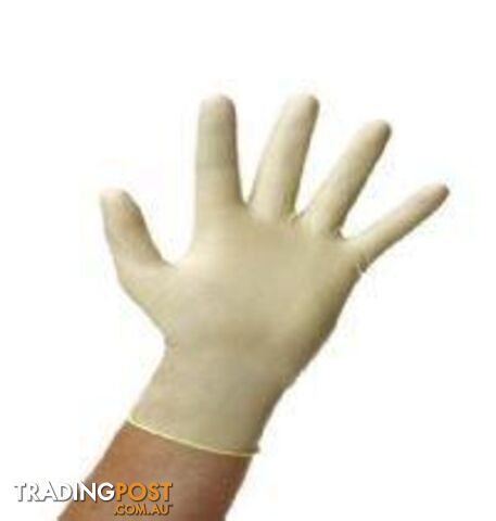 Ashland Latex Gloves Powdered Medium (disposable latex gloves) AQL 1.5 Medical Grade - 5037776001103 - GFT-B004FVH8ZA