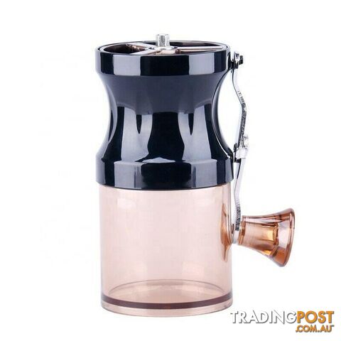 Coffee Grinder Portable Manual With Ceramic Burrs For Travel Coffee Grinder Black/Pink - NIC-920211242908