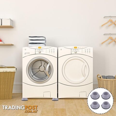 4Pcs Anti-Vibration Washer Dryer Pads Furniture Anti-Skid - 3171886097501 - SNU-BCQ124830H668LM1Q