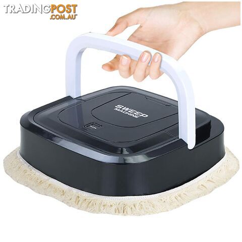 Black Floor Mopping Robot Durable Portable USB Smart - 3091215213719 - SNU-64B080231271Q3KAR