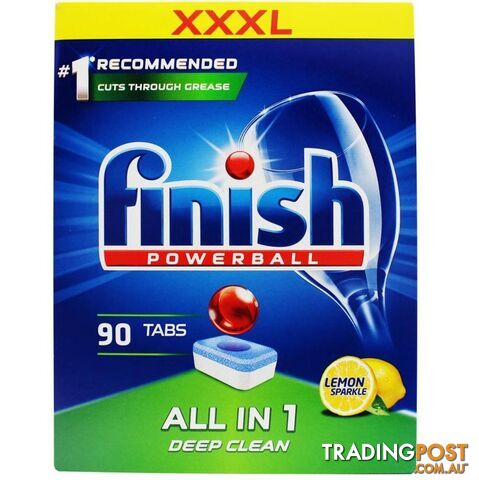 Finish Powerball All In 1 Deep Clean Dishwashing Tablets Lemon Pk90 - Finish - 5900627089721 - HMG-7089728