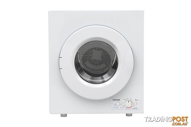 Euromaid 4.5kg Dryer - White (ED45KG) - Euromaid - 09329113004325 - EUR-ED45KG