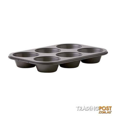 Kitchen Pro Bakewell Muffin Pan 6 Cup - 00793618244453 - KWH-425342