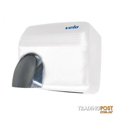 New Velo Cyclon Hand Dryer - White Steel 240Mm X 265Mm X 210Mm - MDW-10856-59305