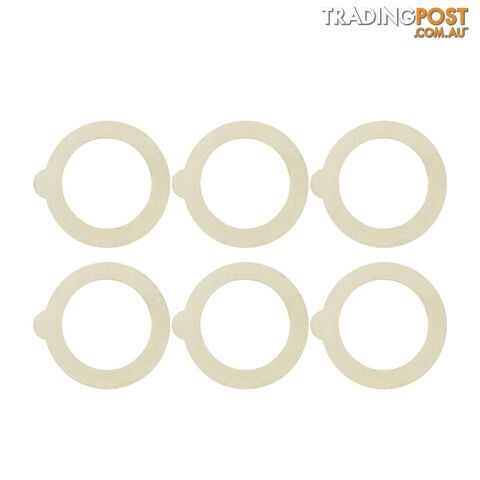 Bormioli Rocco Fido Rubber Jar Gaskets Packet of 6 - 08004360023794 - KWH-4924