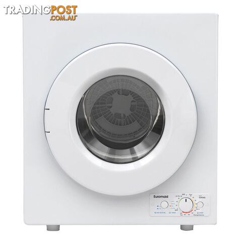 Euromaid 4.5kg Front Load Clothes Dryer Wall Mount/Stand Drying Machine White - Euromaid - 9329113004325 - KXG-ED45KG