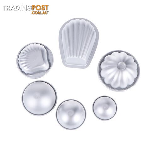 Aluminum Alloy Bath Bomb Molds Bath Salt Bomb Mold 3D Ball Sphere Shape DIY Baking Tool Accessories - SNU-EAXY8C842249Q823UOP89AEYB