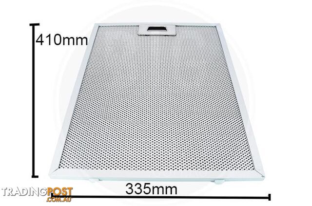 Range Hood Filter - 410/335, Stainless Steel (for Grande 1500/600 Rangehood) - BSD-410MM-X-335MM-FILTER