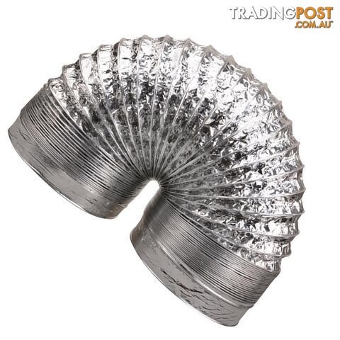 1 Pc 2m Thicken Aluminum Foil Duct Hose Flex Air Intake - 3091215262380 - SNU-A8I074448BBOIJ36K