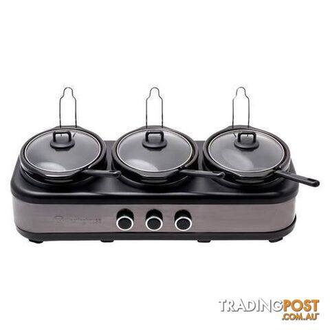 Triple Pot Slow Cooker - 3.5L - Westinghouse - 9338620005015 - TIE-9338620005015