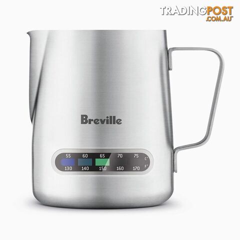 Breville The Milk Stainless Steel Jug Thermal w/Thermometer for Frother/Frothing - Breville - 9312432022590 - KXG-BES003