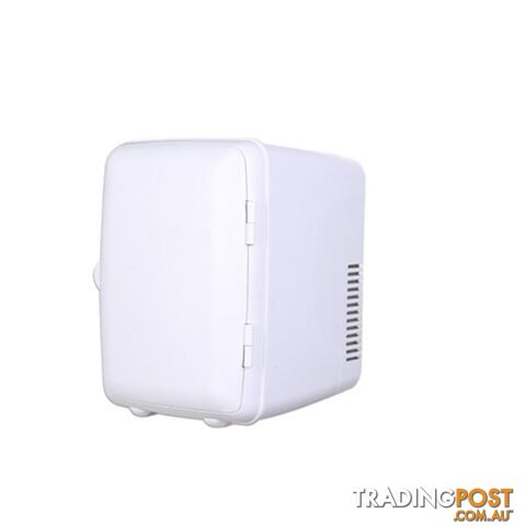 Vehicle Auto Portable Mini Cooler and Warmer 4L Refrigerator for Car and Home, Voltage: DC 12V/ AC 220V (White) - 06913664862492 - KSN-SK00134040-01