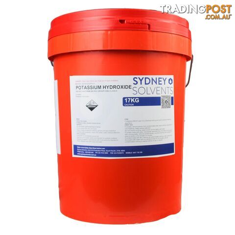 Potassium Hydroxide 17kg - SYV-RPOTASS20KG