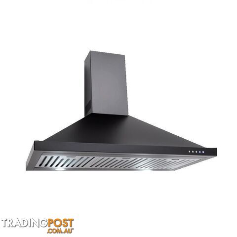 Euro Alfresco Canopy 90cm Black (1000m3/hr) EBB900BK - Euro Appliances - 8966441641436 - BDO-EBB900BK