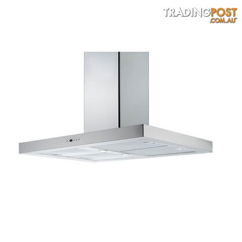 Schweigen Silent Island Rangehood 900mm (1600M3/HR) Stainless Steel IS4110SP - 6020123436436 - BDO-IS4110SP