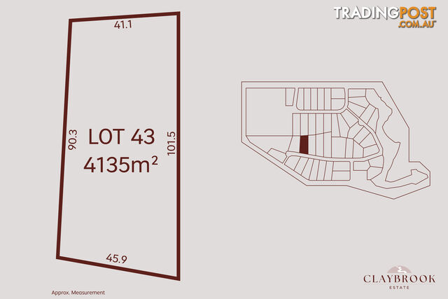 Lot 43/20 Peters Road MERINGANDAN WEST QLD 4352