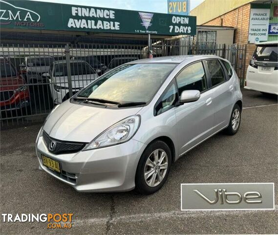 2013 HONDA JAZZ VIBE GE MY12 HATCH