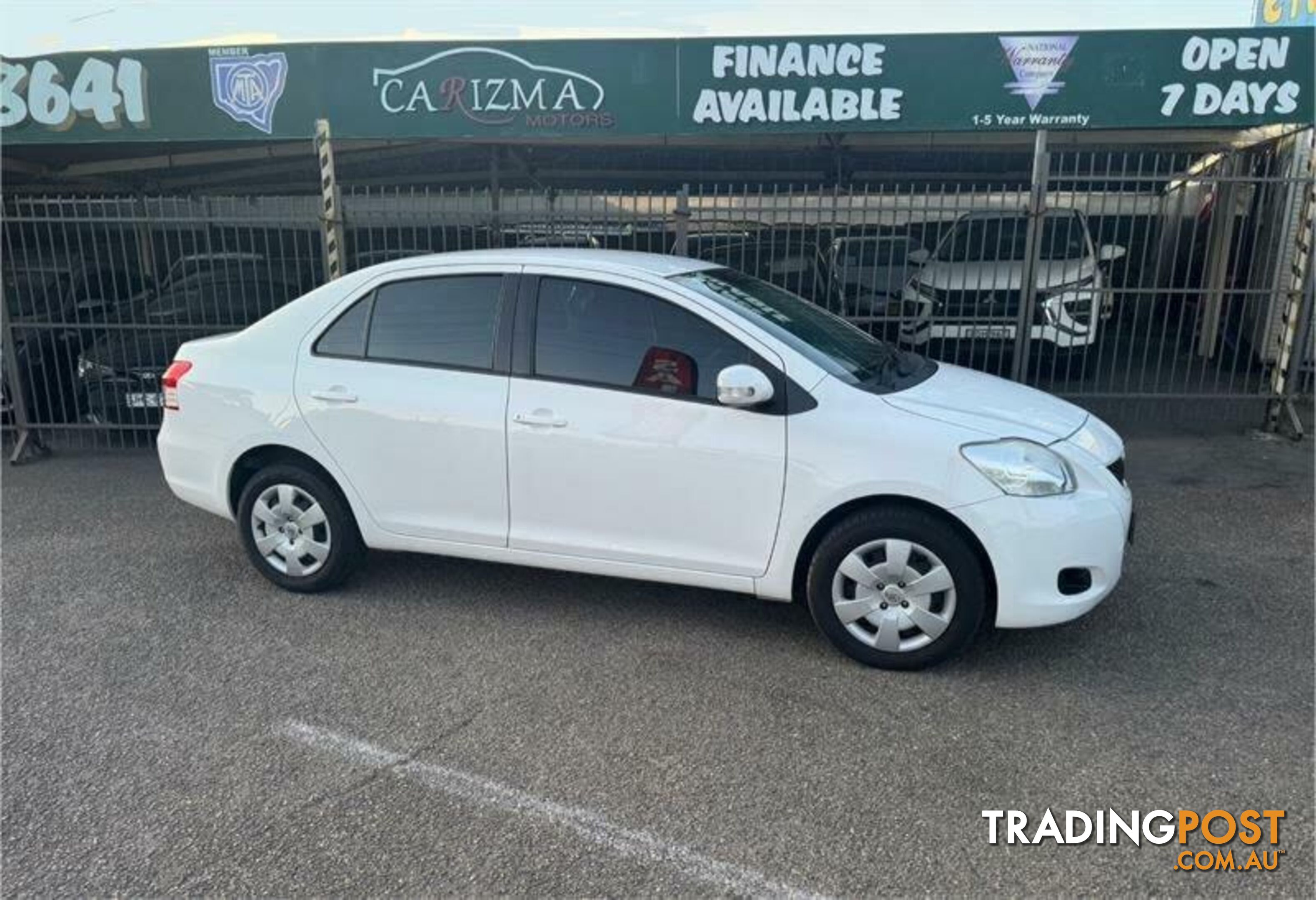 2012 TOYOTA YARIS YRS NCP93R 10 UPGRADE SEDAN, 4 DOORS, 5 SEATS