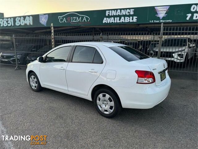 2012 TOYOTA YARIS YRS NCP93R 10 UPGRADE SEDAN, 4 DOORS, 5 SEATS